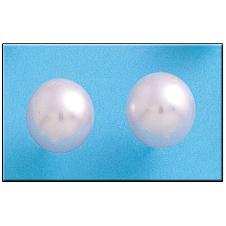 [AG1221] PENDIENTES PLATA 925MM PERLA SHELL - 14MM