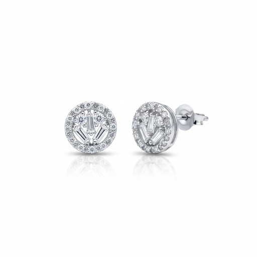 [AG1469] PENDIENTES PLATA 925MM REDONDO