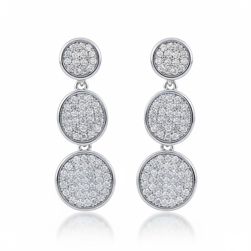 [AG1478] PENDIENTES PLATA 925MM CIRCULOS