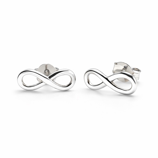 PENDIENTES PLATA 925MM INFINITO - 5x13MM