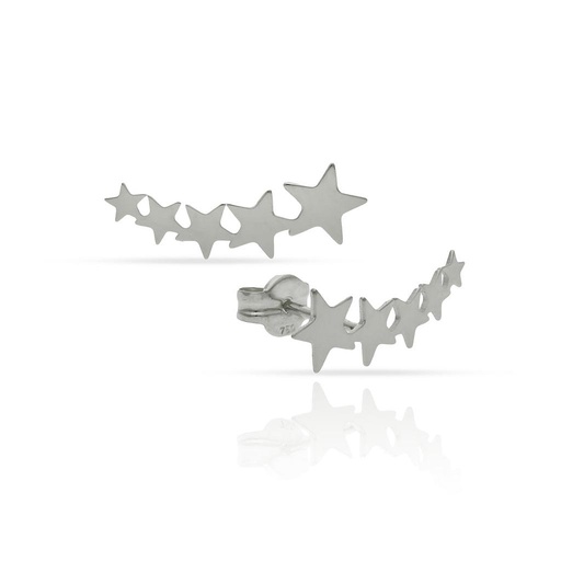 [AG1606] PENDIENTES PLATA 925MM TREPADORES ESTRELLAS