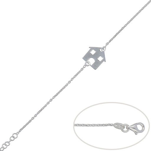 [AG163] PULSERA PLATA 925MM TU CASA