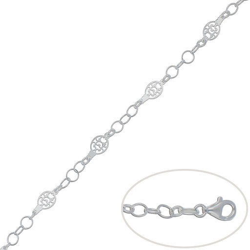 [AG190] PULSERA PLATA 925MM
