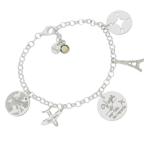 [AG3011] PULSERA MI HISTORIA PLATA 925MM MI MUNDO