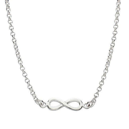 [AG362] GARGANTILLA PLATA 925M INFINITO