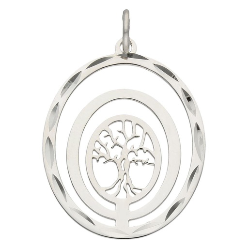 [AG625] COLGANTE PLATA 925MM ARBOL DE LA VIDA