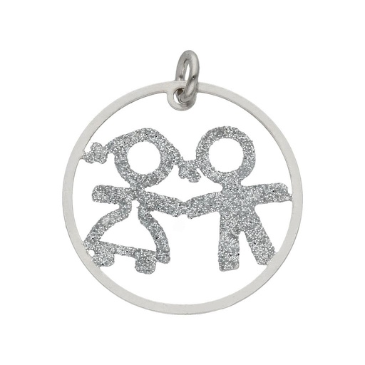 [AG626] COLGANTE PLATA 925MM NIÑOS