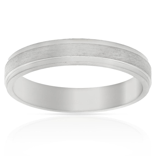 ALIANZA PLATA 925MM - 4MM