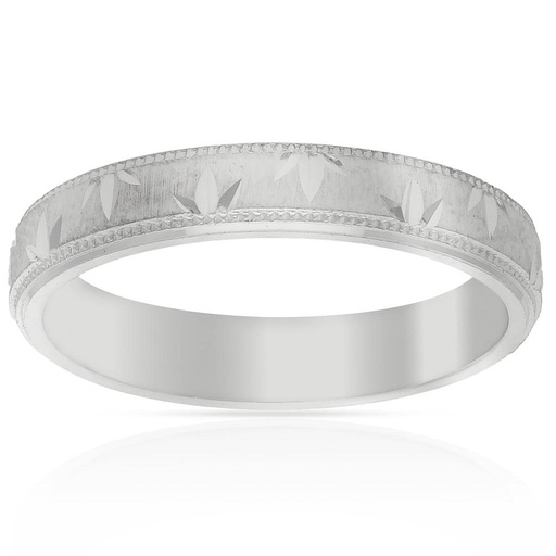 ALIANZA PLATA 925MM - 4MM