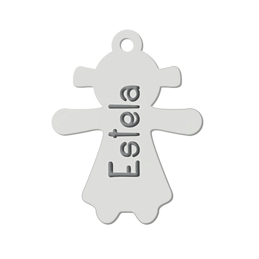 [AG3028] MI HISTORIA - ABALORIO PLATA 925MM NIÑA