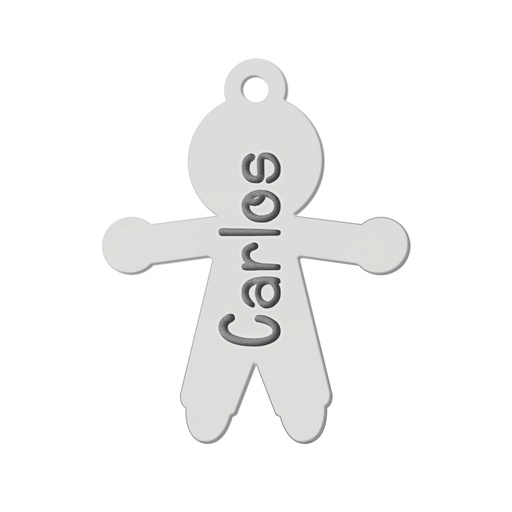 [AG3029] MI HISTORIA - ABALORIO PLATA 925MM NIÑO