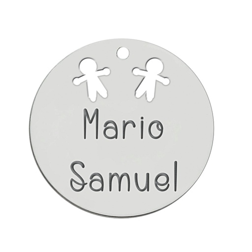 [AG3034] MI HISTORIA - ABALORIO PLATA 925MM NIÑOS