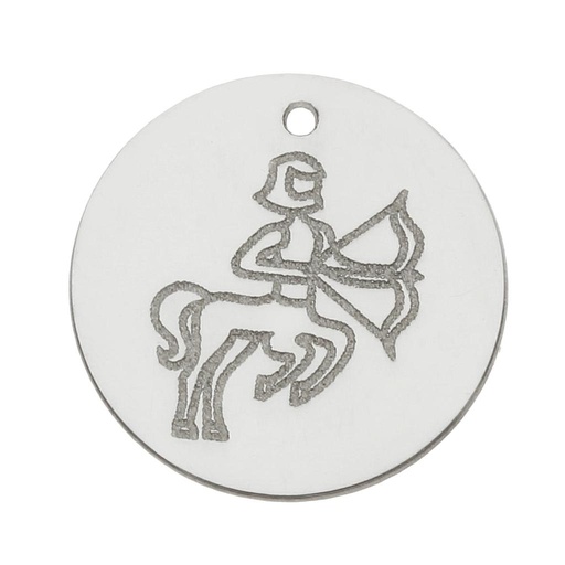 [AG3090] MI HISTORIA - ABALORIO PLATA 925MM HOROSCOPO SAGITARIO