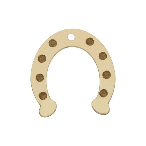 [HT251] MI HISTORIA - ABALORIO ORO 18KL HERRADURA