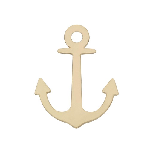 [HT252] MI HISTORIA - ABALORIO ORO 18KL ANCLA