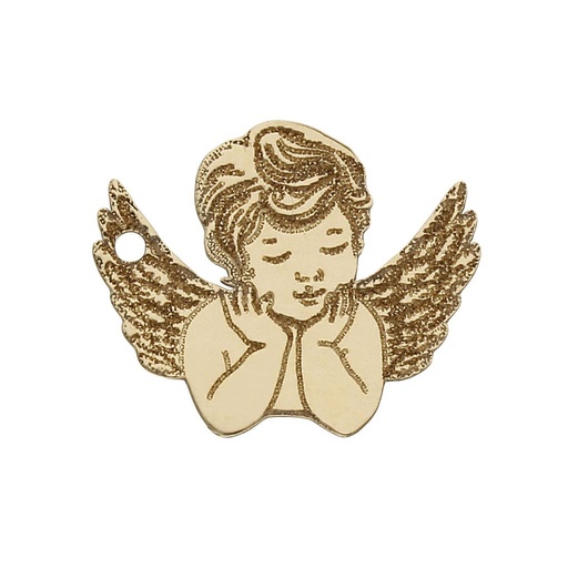 [HT270] MI HISTORIA - ABALORIO ORO 18KL ANGEL