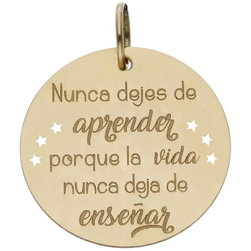 MI HISTORIA - ABALORIO ORO 18KL APRENDER