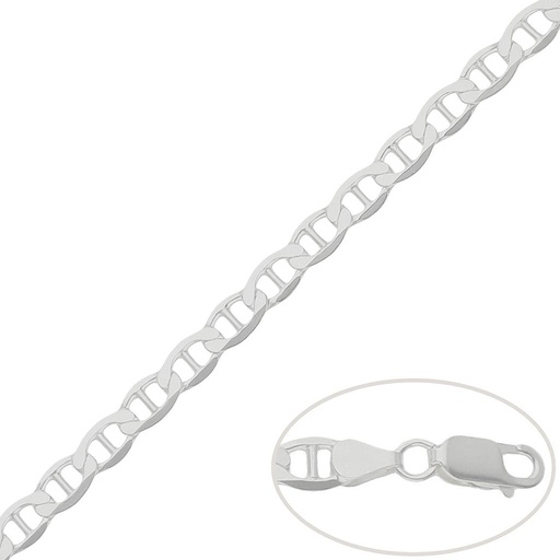 CADENA PLATA 925MM ANCLA - 6.50MM