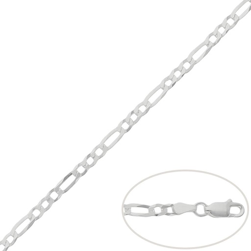 CADENA PLATA 925MM 3x1 - 3MM
