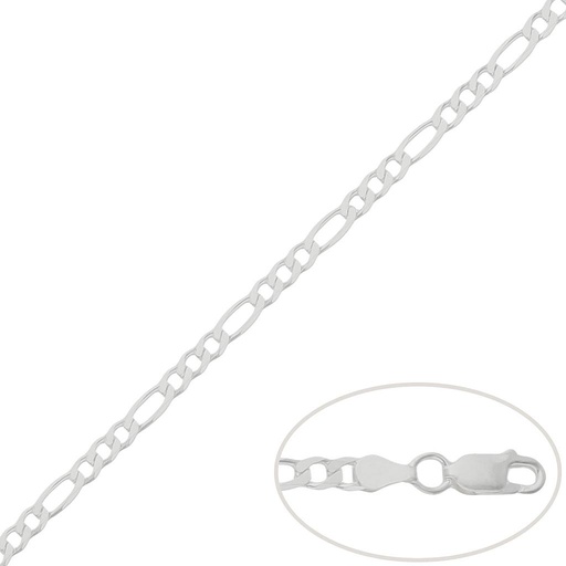 CADENA PLATA 925MM 3x1 - 4.00 MM