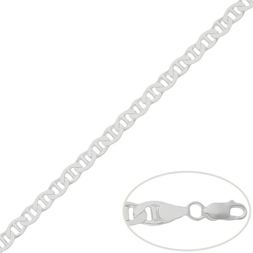 CADENA PLATA 925MM ANCLA - 5.50MM