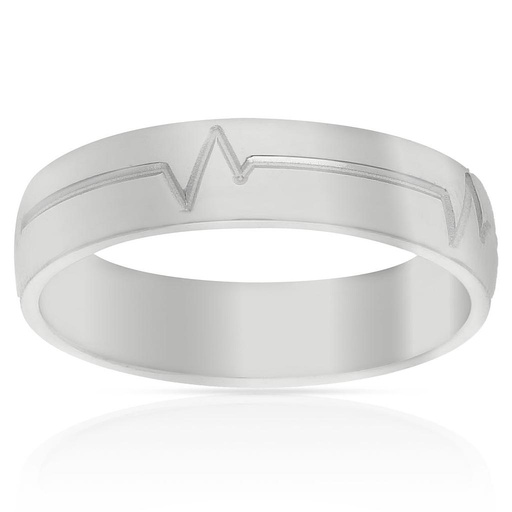 ALIANZA  PLATA 925MM LATIDO - 5MM