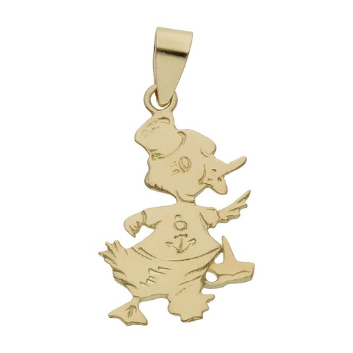 [G1055] COLGANTE ORO 18KL PATO