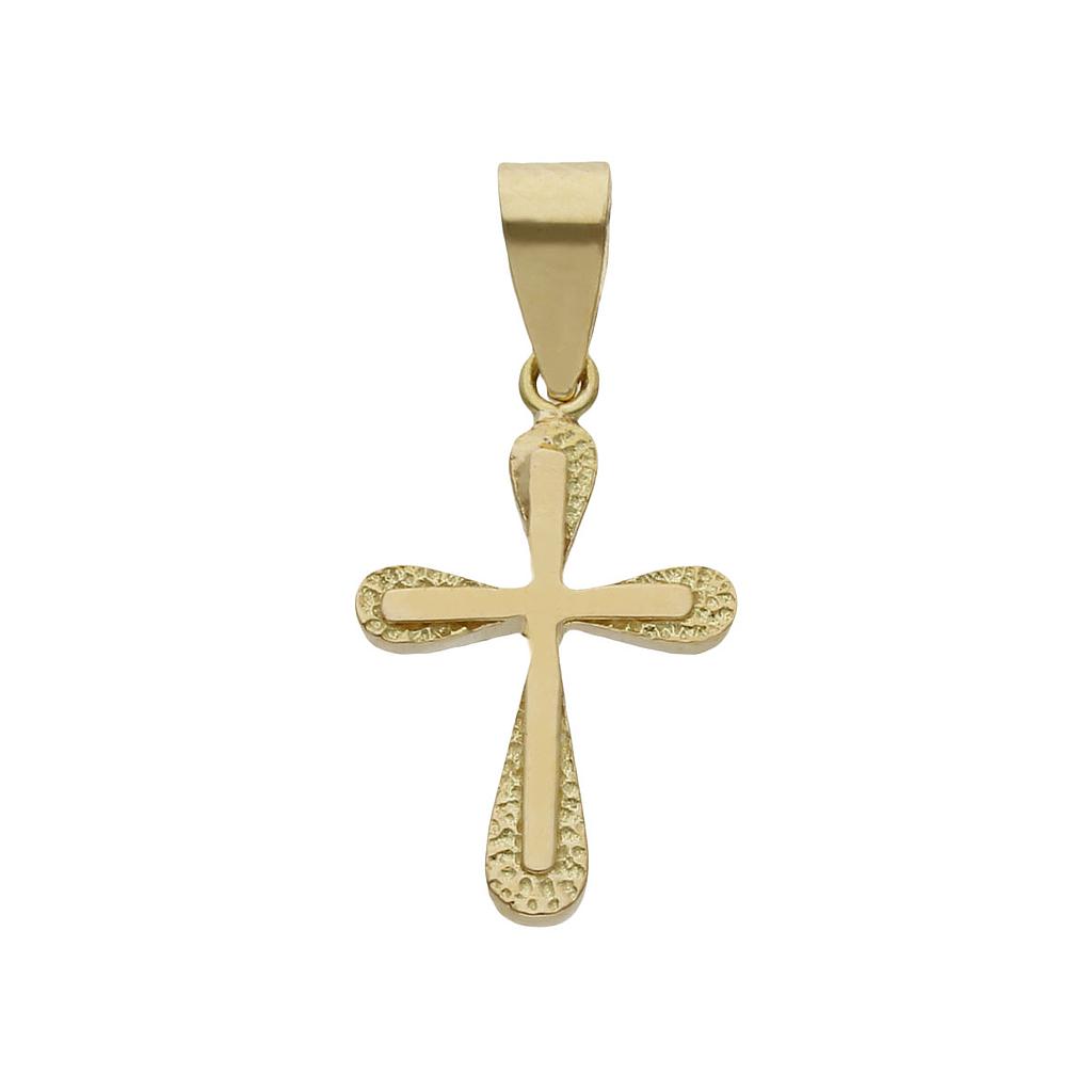 CRUZ ORO 18KL - 10x16MM