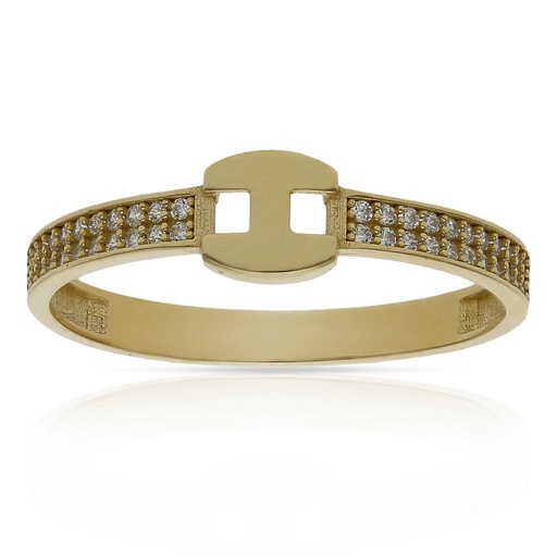 SORTIJA ORO 18KL CIRCONITAS