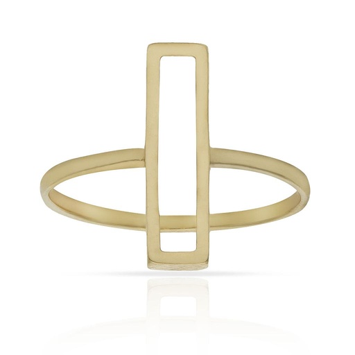 SORTIJA ORO 18KL RECTANGULO