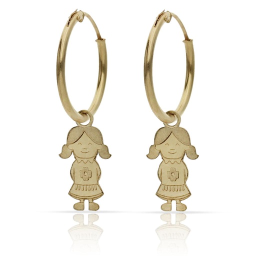 [P1539] AROS ORO 18KL NIÑA