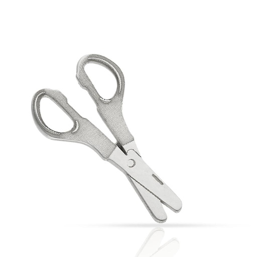 [AG3140] MI HISTORIA - ABALORIO TIJERAS PLATA 925MM