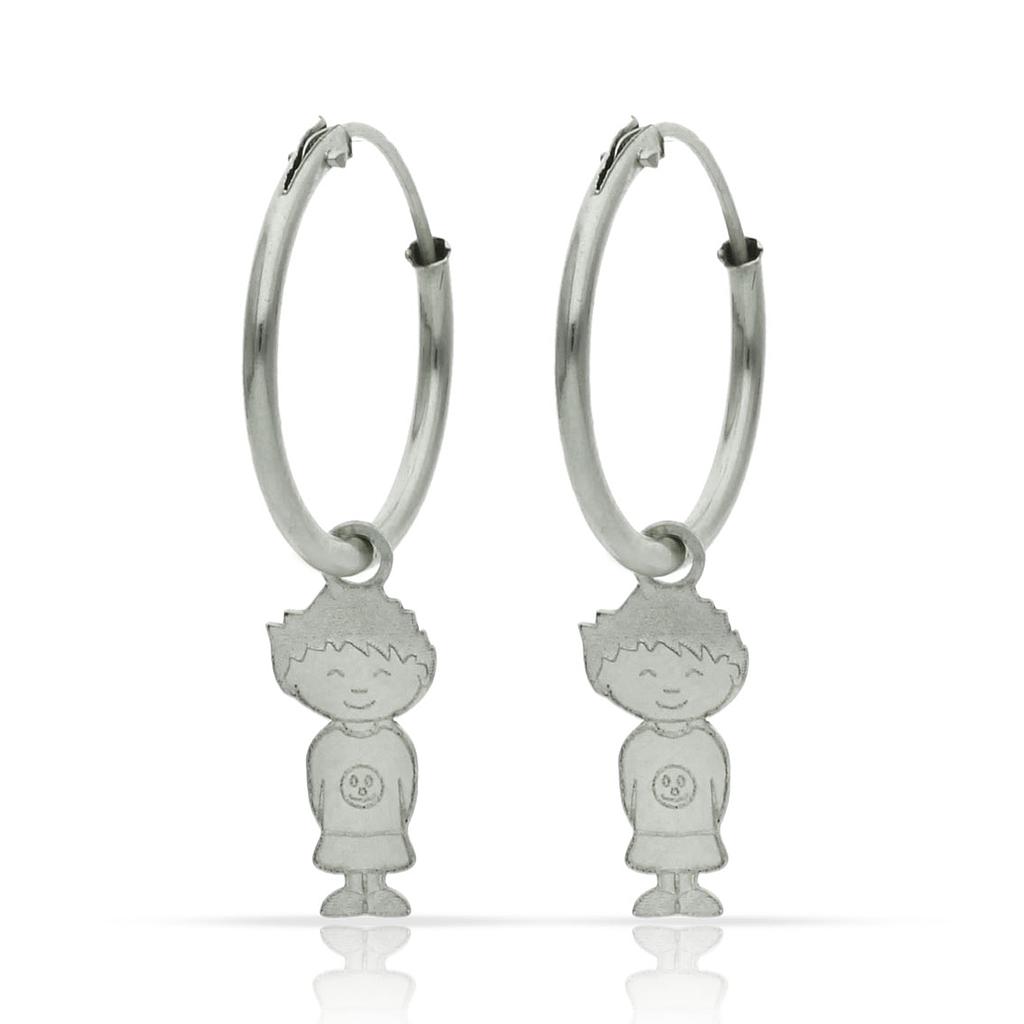 AROS PLATA 925MM NIÑO - 12MM