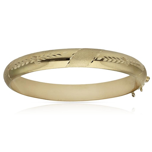 CAÑA ORO 18KL TALLADA - 10MM