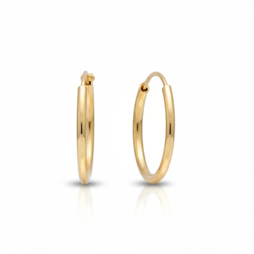 [AE3] AROS ORO 18KL TUBO - 12MM