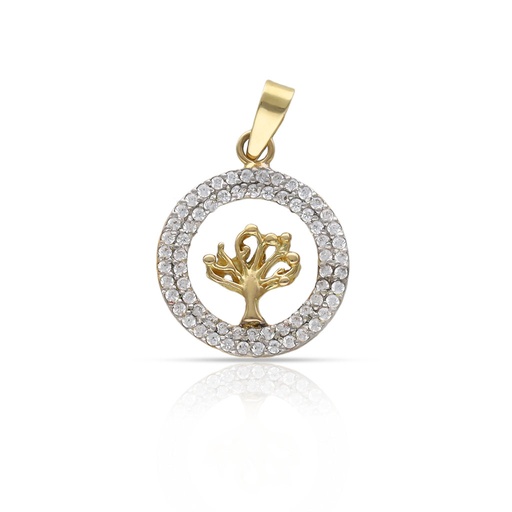 [GL29] COLGANTE ORO 18KL ARBOL DE LA VIDA