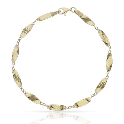 [PU1411] PULSERA ORO 18KL - 4MM