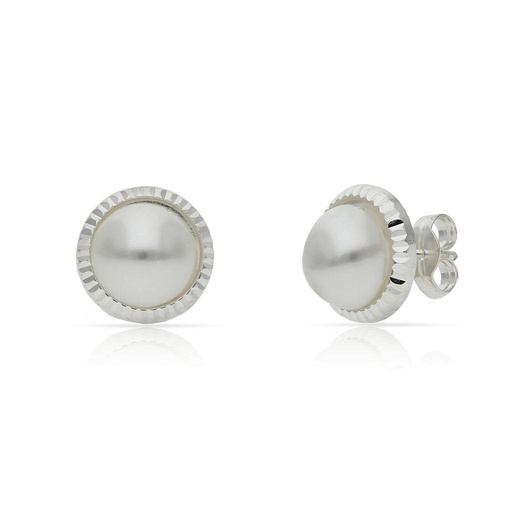 [AG1678] PENDIENTES PLATA 925MM PERLAS - 10.50MM