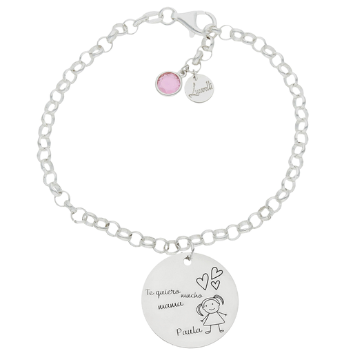 [AG3223] PULSERA ROLOT DIBUJASUEÑOS PLATA 925MM