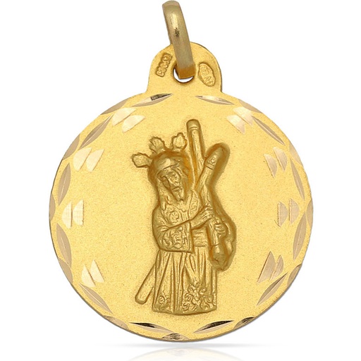 MEDALLA ORO 18KL GRAN PODER - 23MM