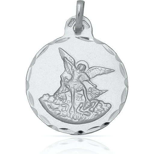 [AG4056] MEDALLA PLATA 925MM SAN MIGUEL - 21MM