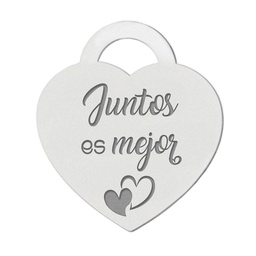 [AG3150] MI HISTORIA - ABALORIO PLATA 925MM JUNTOS