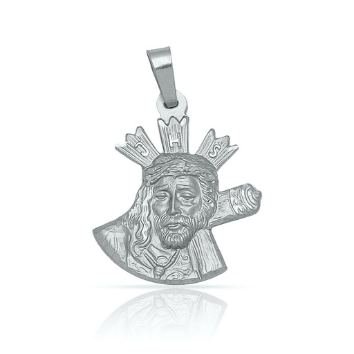 [AG4084] MEDALLA PLATA 925MM GRAN PODER - 20x26MM