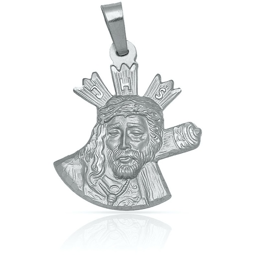 [AG4085] MEDALLA PLATA 925MM GRAN PODER - 25x33MM