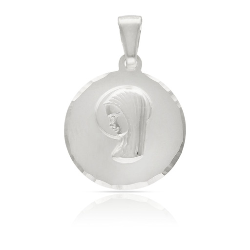 [AG4134] MEDALLA PLATA 925MM VIRGEN NIÑA - 19MM