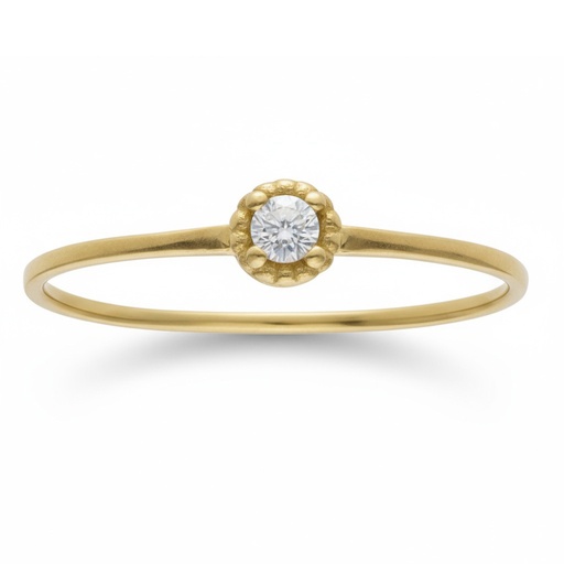 SORTIJA ORO 18KL CIRCONITA