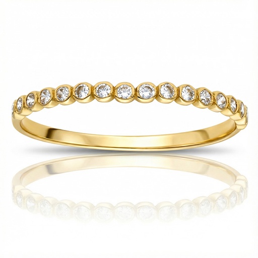 SORTIJA ORO 18KL CIRCONITAS