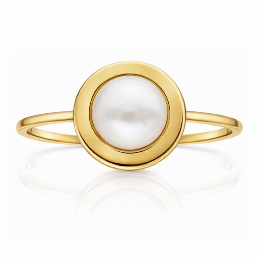 SORTIJA ORO 18KL PERLA