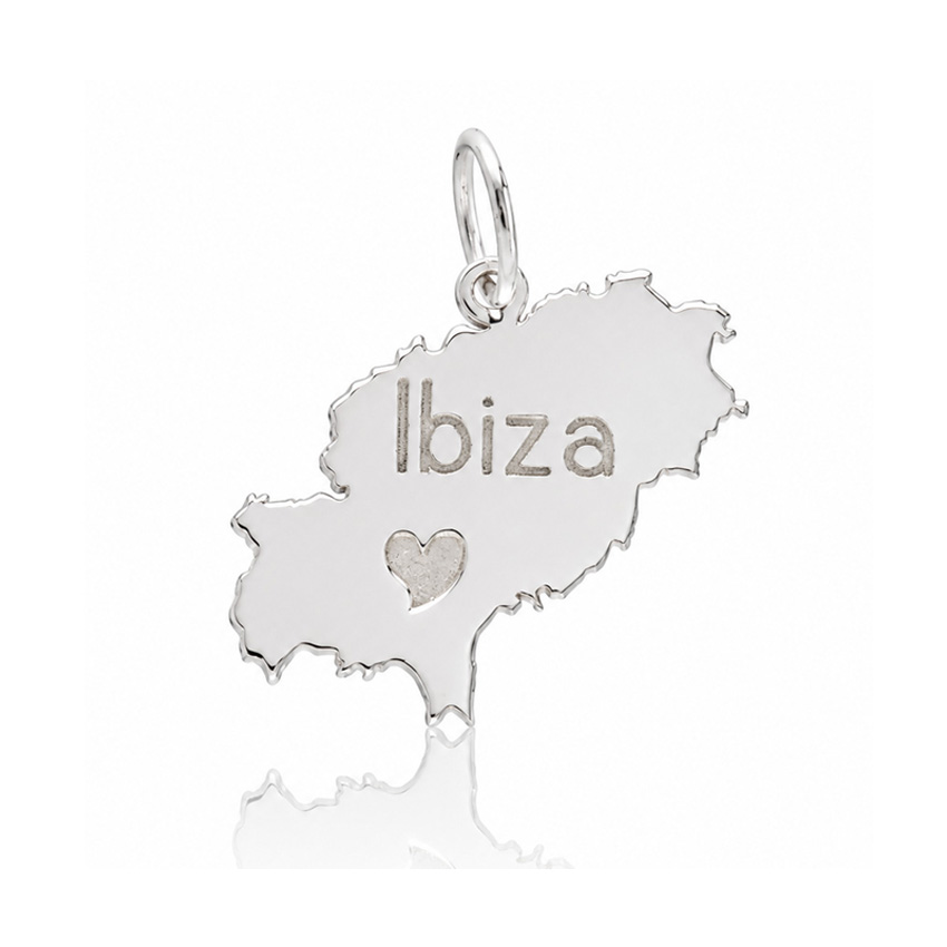 COLGANTE PLATA 925MM ISLA IBIZA