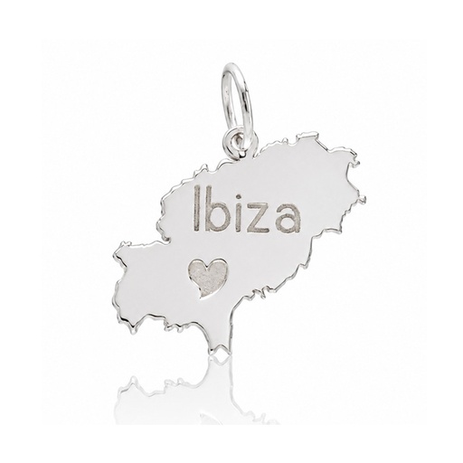 COLGANTE PLATA 925MM ISLA IBIZA